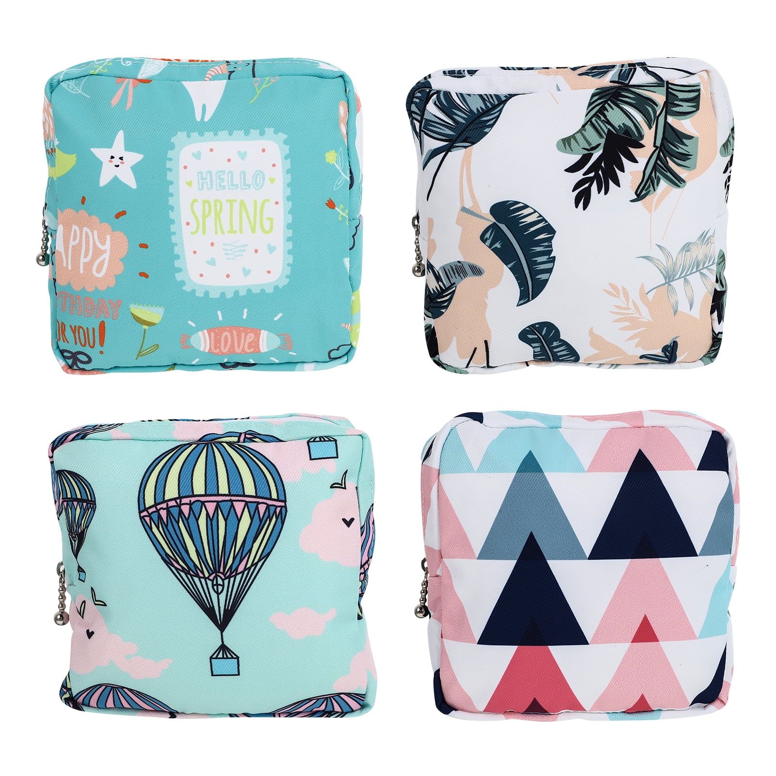 Bag Sanitary Menstrual Pad Pouch Towel Period Zipper Napkin Storage Pack Tampon Bags Kit Outdoor Pouct