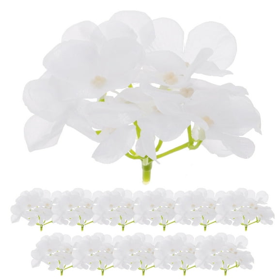 IBASETOY 12pcs Artificial Flowers Vivid Hydrangea Flowers Bulk for Celebration Event Decor