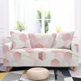 thumbnail image 2 of American Pink Irregular Printed Sofa Cover Elastic Dustproof and Wrinkle Resistant Universal for Multi-person Sofas, 2 of 5