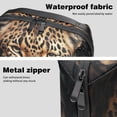 thumbnail image 4 of Leopard Hard Drive Bags, Charger Case, Leather Cord Organizer, Charger Cable Organizer - Oxford Cloth Waterproof Electronics Storage Bag, 4 of 6