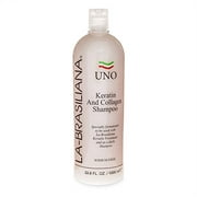 La-Brasiliana Uno Keratin and Collagen Shampoo, 33.8 fl.oz.
