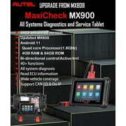 AutelScanner MaxiCheck MX900 OBD2 Scanner 40+ Function 10000+ Vehicles Bi Directional Scan Tool Support CAN FD&Do IP All System Diagnostic Scanner, Better MX808 MK808 MX808S