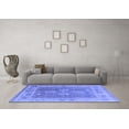 thumbnail image 3 of Ahgly Company Indoor Rectangle Oriental Blue Traditional Area Rugs, 8' x 10', 3 of 4