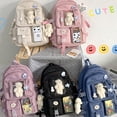 thumbnail image 7 of GASTROPOD High School Backpacks,Widened Shoulder Straps Backpacks for Women,Adjustable Shoulder Strap School Backpacks for Daily Outings and Travel Without Pendant,Green2, 7 of 7