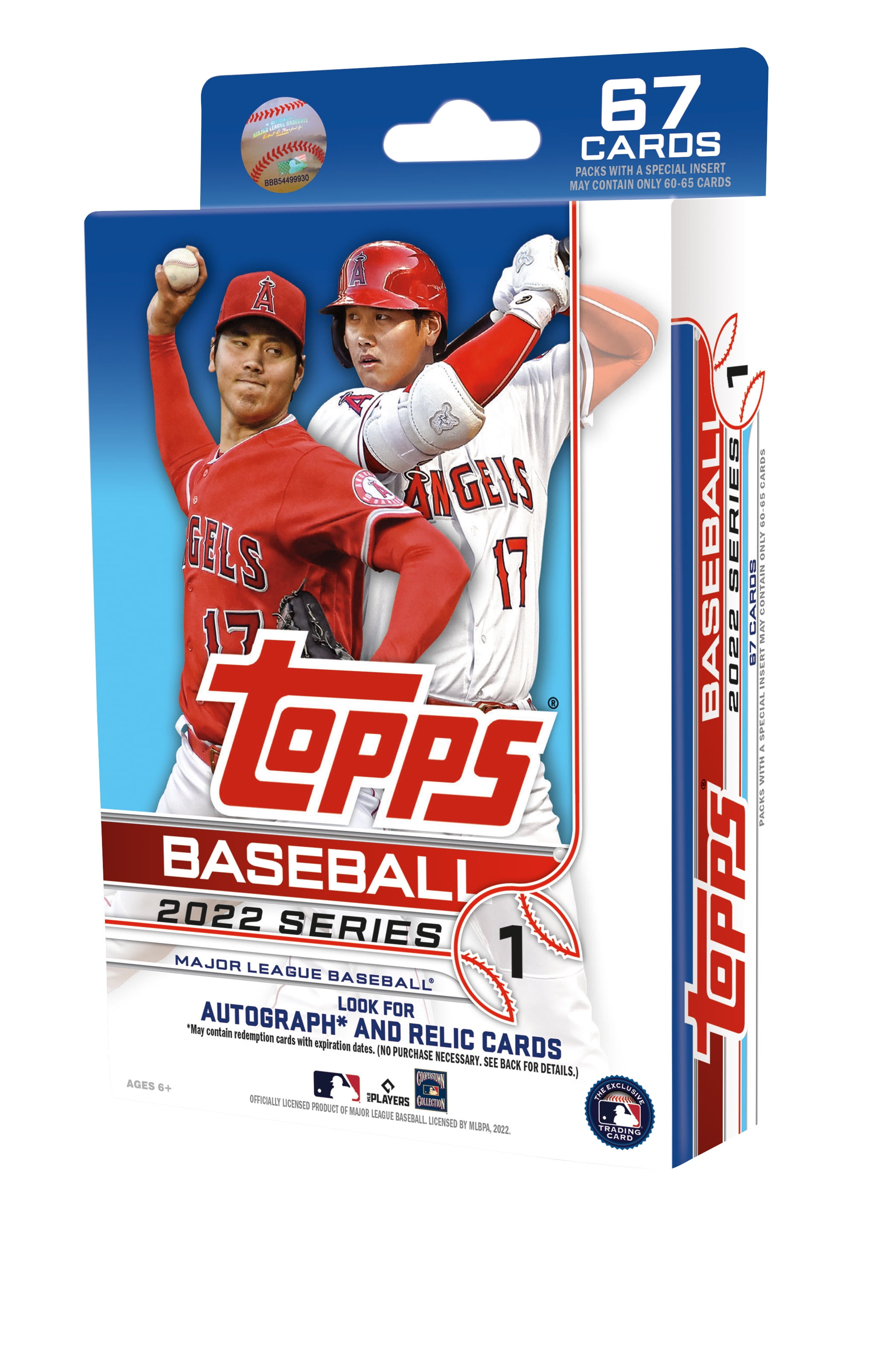 2022 Topps Heritage Baseball 24 pack Retail Box - Walmart.com