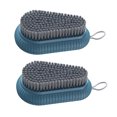 thumbnail image 3 of HEANUJJ 2-Piece Multi-Functional Shoe Cleaning Brush Set with ABS Handles for Thorough Shoe Care and Maintenance, 3 of 8