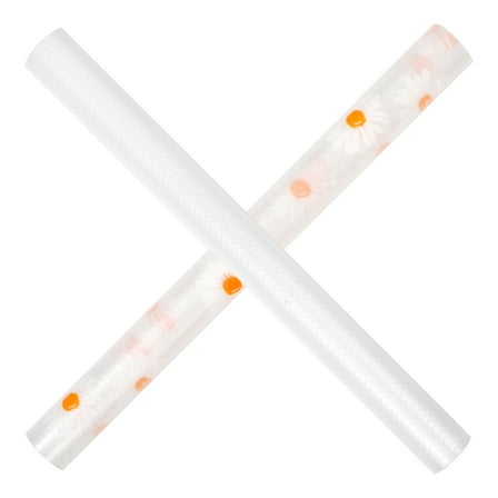 HOMEMAXS Assorted Color Paper Kitchen Shelf Liner Drawer Protection Mat Oilproof Nonslip Cabinet Liner 2 Rolls