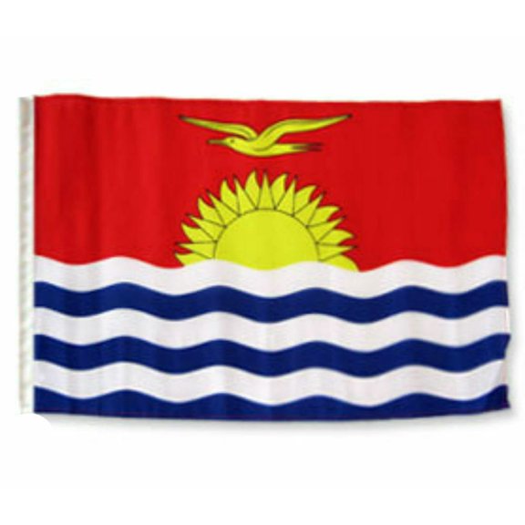 12x18 12"x18" Kiribati Sleeve Flag Boat Car Garden