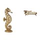 thumbnail image 1 of Escultura De Mesa De Resina Dorada, Modelo De Sofá, Figura Decorativa De Madera, Adorno De Cama Para Oficina, Dormitorio, Sala De Estar, Casa De Muñecas, Salón., 1 of 8