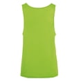 thumbnail image 3 of SOLS - Camiseta basica de tirantes Unisex - Modelo Jamaica (Verde Neón), 3 of 4