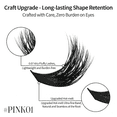 thumbnail image 3 of Bestselling DIY segmented individual cluster false eyelashes, thick & curled, 3 of 4
