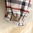 thumbnail image 5 of mgoYE Newborn Infant Baby Girl Clothes Fall Winter Long Sleeve Bubble Romper Plaid Bow One Piece Jumpsuit Cute Outfits, 5 of 9