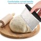 thumbnail image 4 of Raspador de banco, herramienta de raspador de masa de 1 pieza, raspador de cocina, raspador de alimentos multifuncional de acero inoxidable, cuchillo de 6 pulgadas (aproximadamente 15,2 cm), 4 of 4