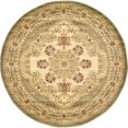 thumbnail image 1 of Unique Loom Tapis Floral Versailles Médaillon 8' x 8' Rond Vert/ivoire, 1 of 10