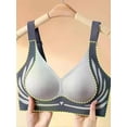 thumbnail image 5 of Sagging Wireless Push-up Bra Women Adjustable V Neck No Underwire, 5 of 5