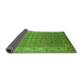 thumbnail image 2 of Ahgly Company Indoor Round Oriental Green Industrial Area Rugs, 8' Round, 2 of 4