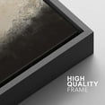 thumbnail image 5 of PixonSign Framed Canvas Print Wall Art Set Minimal Gray Tan Paint Stroke Landscape Abstract Shapes Digital Art Modern Art Decorative Boho Calm/Zen - 24"x36"x3 Black, 5 of 5
