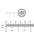 thumbnail image 2 of Boucles d'Oreilles Clous Initiales, 2 of 2
