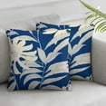 thumbnail image 2 of Nawypu  Summer Tropical Pillow Cover Hawaiian Monstera Palm Leaf Black White Geometric  Decorative Throw Pillow Case Cushion Cover for Bedroom Sofa Couch Chair Office 2pcs, 2 of 6