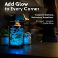 thumbnail image 2 of Electric Fragrance Wax Warmer with 7 Colors LED Light, PTC Safe Heating Plate Wax Melt Burner, Underwater World Art Decor Aroma Warmer, Perfect for Home Ambiance Decoration and Gifting, 2 of 6