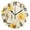 Yellow, variant on Wall Clock 10 Inch Silent Non-Ticking 8 Yellow Flower Battery Operated Rustic Retro for Living Room Home Kitchen Bathroom