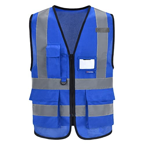 A-SAFETY 21 colors High Visibility Reflective Work Safety Vest（XS-8XL)