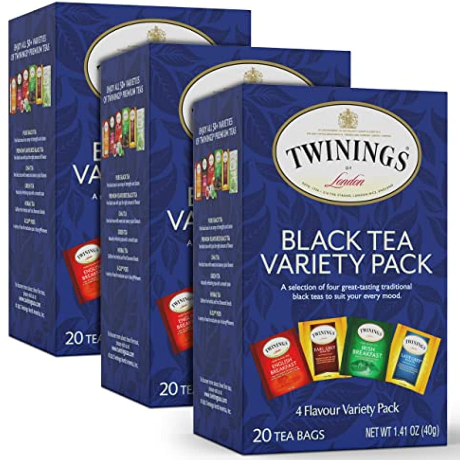 Twinings of London Classics English Breakfast Black Tea Bags - 20 ct box