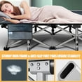 Docred Camping Cot for Adults & Kids, Sleeping Cot with 3.3" Mattress