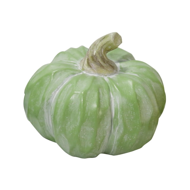 Cabazas artificiales Zulema Decoraciones de calabaza Prop Verde
