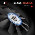 thumbnail image 4 of A-Premium Engine Radiator Cooling Fan Blade Compatible with Chevrolet C6500 Kodiak/C7500 Kodiak/C8500 2003-2007 & GMC C6500 Topkick/C7500 Topkick/C8500 Topkick 2003-2007, 7.2L 7.8L, Replace# 15011512, 4 of 6