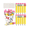 W9-E, variant on Pencil Flip Name Sticks 121 Pcs with Metal Box Back to School Classroom Name Sticks for Teacher Student Grouping Durable Educational Learning Supplies Tally Counting Tools