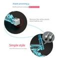 thumbnail image 5 of Ear Piercing Gun Set Disposable Self Ear Piercing Guns Household Safety Ear Piercing Kit Tool With Ear Studs 2pcspurple Diamond Earrings, 5 of 5