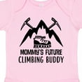 thumbnail image 4 of Inktastic Rock Climber Mommy Climbing Buddy Boys or Girls Baby Bodysuit, 4 of 5