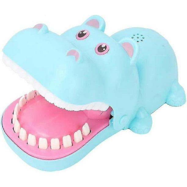 Hippo Teeth Toys Game for Kids, Classic Biting Finger Dentist Games Funny Board Game