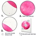 thumbnail image 3 of Designart "Solar System With Magenta Mercury I" Our Solar System Floater Framed Wall Decor, 3 of 5