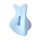 thumbnail image 3 of Almohada de espuma viscoelástica para la espalda con soporte para el cuello para conducir y dormir Azul, 3 of 9