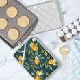 thumbnail image 5 of Yayeee Pot Holders Kitchen Heat Resistant with Pocket 7"x9.8" Cotton Oven Cooking Hot Pads, Blue Lemons, 5 of 7