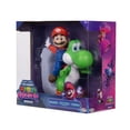 thumbnail image 3 of Super Mario Galaxy Mario Riding Yoshi 8 inch Tall Feature Action Figure, 3 of 13