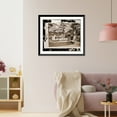 thumbnail image 3 of Historic Framed Print, Alexandria Virginia. Sanitary Commission lodge. Convalescent, 17-7/8" x 21-7/8", 3 of 9