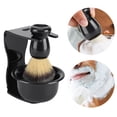 thumbnail image 3 of Garosa Bol de Rasage, 3 Pcs Brosse à Raser Professionnelle pour Hommes + Support / Support + Ensemble de Bols, Support de Brosse à Raser, 3 of 8