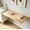 Natural, variant on Aukfa 45" Wall Mounted Folding Table, Heavy-Duty Fold Down Table, Space-Saving Floating Desk for Laundry Room, Garage, Home Office,White