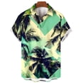 thumbnail image 3 of ZCFZJW Mens Hawaiian Shirts Short Sleeve Tropical Button Down Shirts Casual Big and Tall Regular Fit Summer Holiday Vacation Beach Shirts Tops Multicolor#02 L, 3 of 3