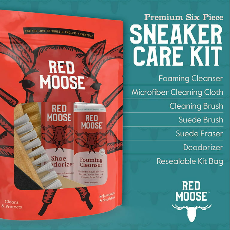 Red Moose Instant Shoe Shine Sponge | 3 Pack | Mess-Free Shine