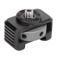 thumbnail image 3 of Cold Shoe Extension Bracket Cold Shoe Mount with 1/4 Inch Screw Hole Photography Accessories for Fill Light Microphone, 3 of 6