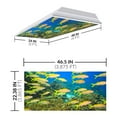thumbnail image 2 of Octo Lights - Fluorescent Light Covers - 2x4 Flexible Ceiling Light Filters - For Classrooms and Offices - Ocean 005, 2 of 7