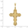 thumbnail image 3 of 14k Fleur De Lis Cross Pendant C1965, 3 of 4
