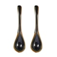 thumbnail image 2 of Tineasur Ceramic Serving Spoons Smooth Surface for Home 2Pcs, 2 of 6