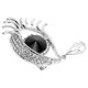 thumbnail image 2 of 1pc elegante broche de ropa decoración ojo modelado de corsage decoración ropa batería, 2 of 5