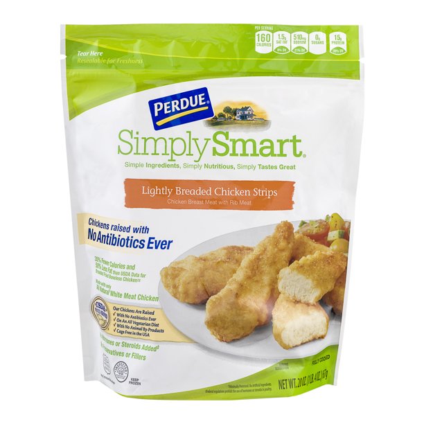 Perdue Simply Smart Lightly Breaded Chicken Strips, 20.0 OZ Walmart