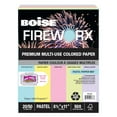 thumbnail image 1 of Boise FIREWORX Premium Multi-Use Colored Paper, Pastel Popper Mix, Letter Size, 20 lb, 500 Sheets, 1 of 3